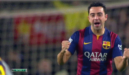 Pique Xavi Hernandez GIF - Find & Share on GIPHY