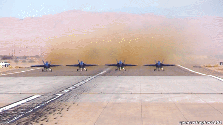  blue angels diamond formation takeoff GIF