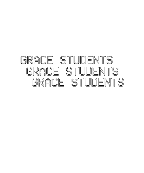 Sticker by Grace Students