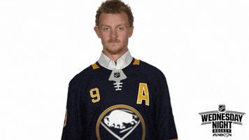 buffalo sabres wow GIF by NHL on NBC Sports