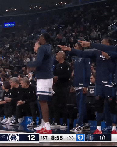 Nba Team GIF by Minnesota Timberwolves