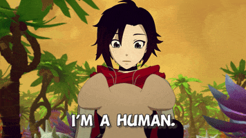 Ruby Rose Im A Human GIF by Rooster Teeth