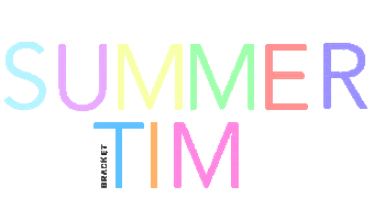Happy Summer Time Sticker by Bracket Official