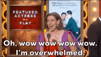 Overwhelmed GIF by Tony Awards
