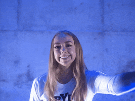 Ncaa Volleyball Sport GIF by BYU Cougars