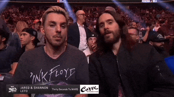 Jared Leto Sport GIF by UFC
