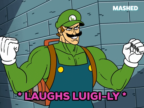 Luigi meme gif