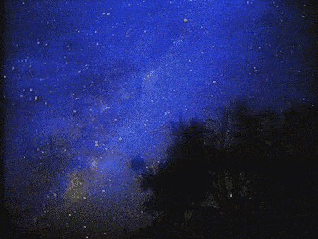 Night sky stars GIF on GIFER - by Cereris