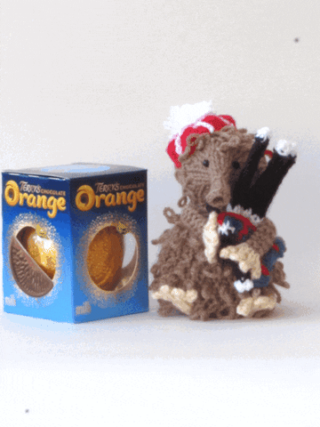 Chocolate Orange Scotland GIF by TeaCosyFolk