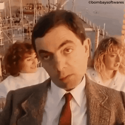 Mr Bean What GIF by Bombay Softwares