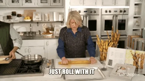 Martha Stewart Cooking GIF