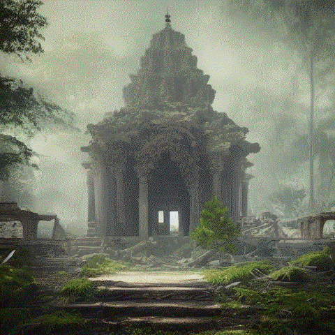Temple Ruins GIF by Jacob Graff