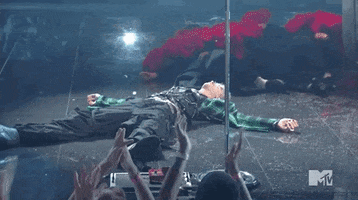 Tired Machine Gun Kelly GIF by 2021 MTV Video Music Awards