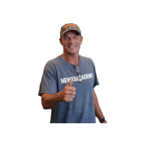 John Newcombe Tennis Ranch Sticker