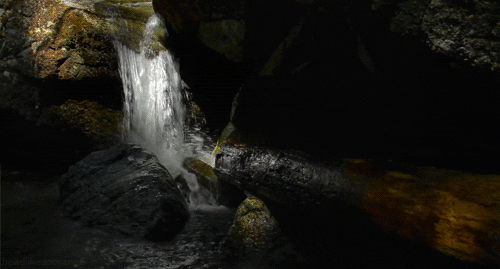 Landscape Waterfall GIF by Head Like an Orange - Find & Share on GIPHY