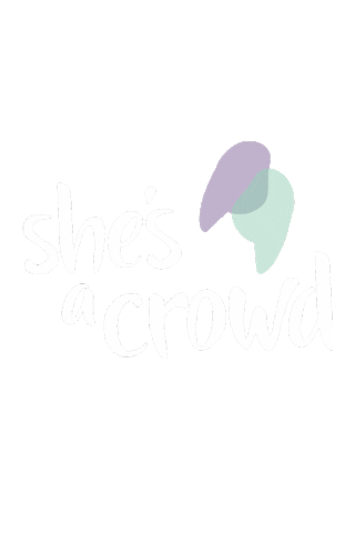 She's A Crowd Sticker