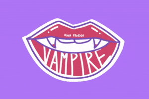Lips Vampire GIF by Espelho
