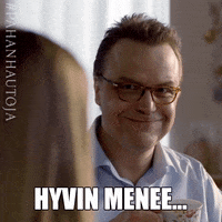 Hymy Reaktio GIF by Nordisk Film Finland