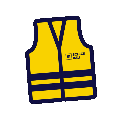 Weste Sticker by Wir bauen