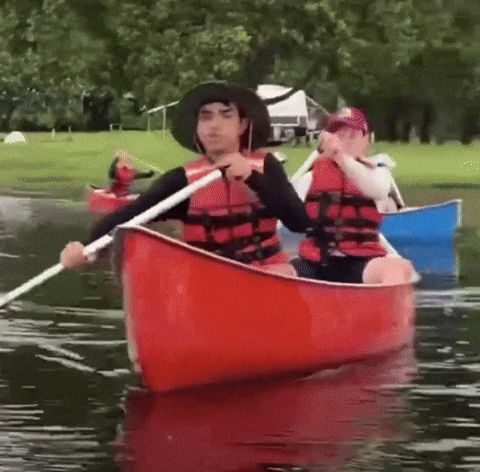 Boat Rowing GIF