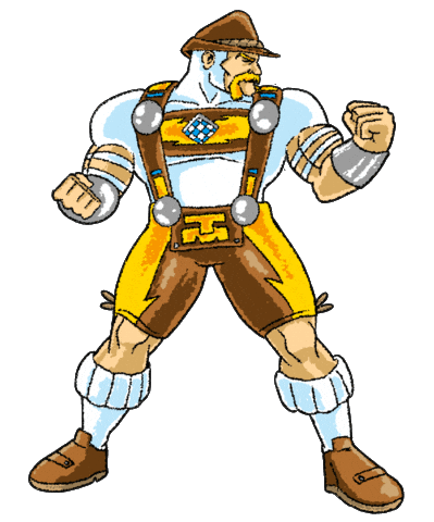 Superhero Bayern Sticker by Tracht Man