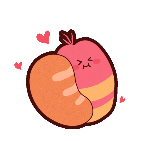 Heart Love Sticker by larva in mars