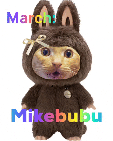 Orange Cat Labubu GIF