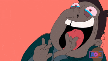 animation domination laughing GIF by AOK