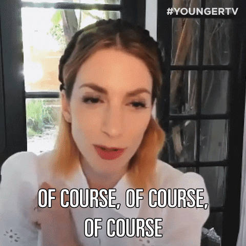 Of Course Molly Bernard GIF by YoungerTV