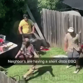 Silent Party Belgium GIF