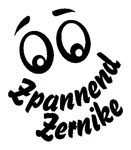 Zpannend Zernike Sticker