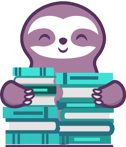BookSloth Sticker
