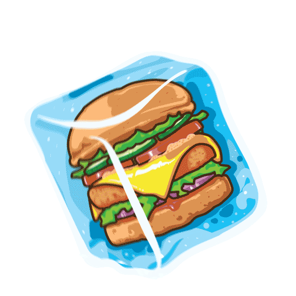Frost Burgers Sticker