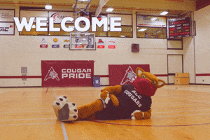 College Mascot GIF by Assiniboine