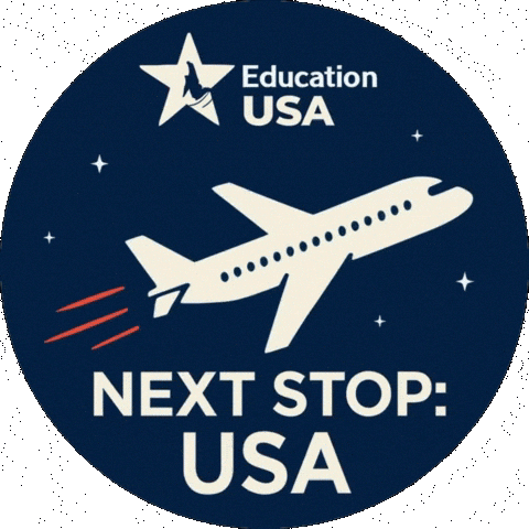 Czech Republic Logo Sticker by educationusaczech