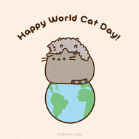 International Cat Day GIF by Pusheen