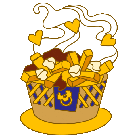 Fries Sticker by Maison de la Poutine for iOS & Android | GIPHY