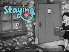 Stay Home Betty Boop GIF by Fleischer Studios