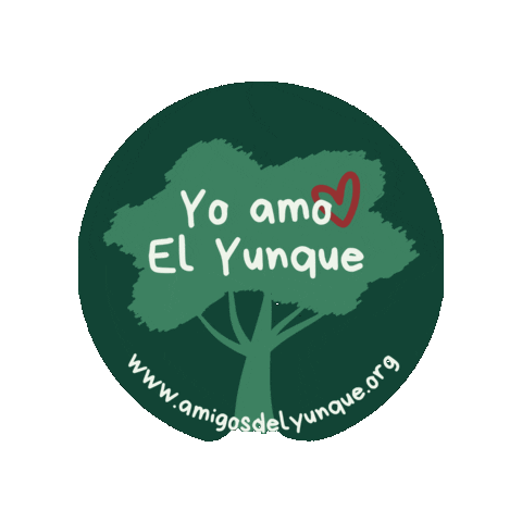 Fundación Amigos de El Yunque Sticker