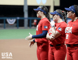 Hand Shake GIF by USA Softball