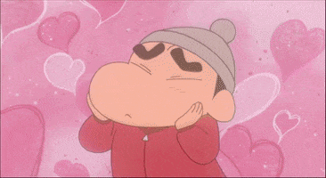 Shinchan love anime japan dream GIF
