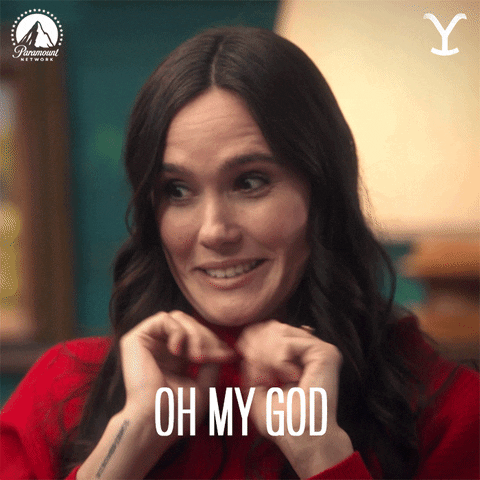 Oh My God Smile GIF by Yellowstone