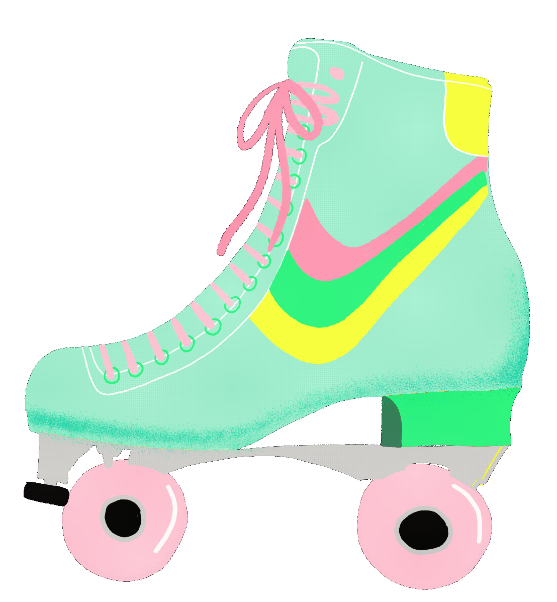 Rollerblade 90Ies Sticker by studioumi for iOS & Android GIPHY