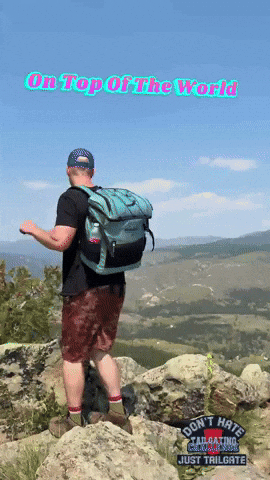 On Top Of The World Dance GIF by Tailgating Challenge