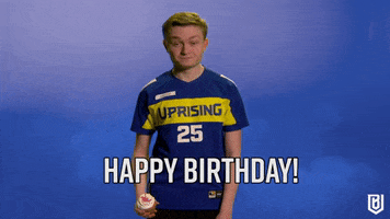 Happy Birthday Reaction GIF by Boston Uprising
