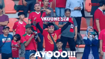 Supporter Timnas GIF by PSSI