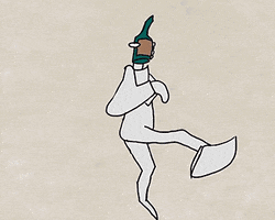 Wine Bottle Dancing GIF by Jeremy Speed Schwartz
