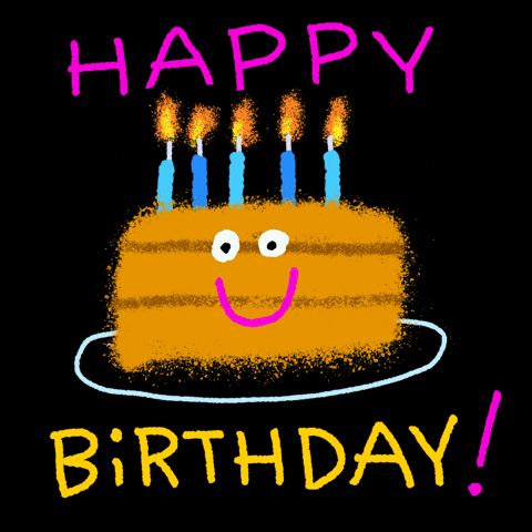 Happy Birthday Smile GIF by Travis Foster - Find & Share on GIPHY