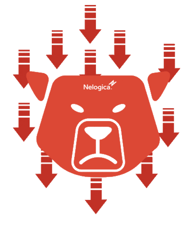 Bolsa De Valores Bear Sticker by Nelogica