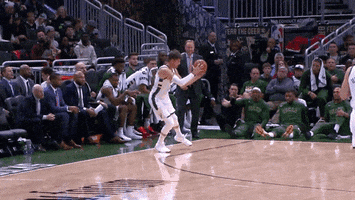 Kyle Korver Reaction GIF by Milwaukee Bucks